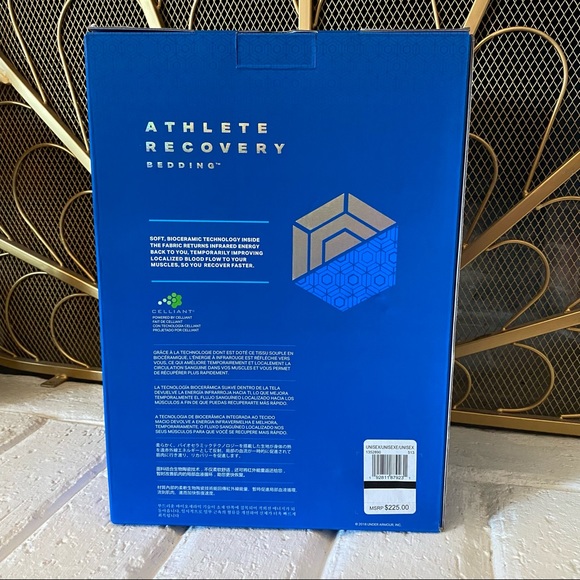 Under Armour Athlete Recovery Bedding Zinc Gray
